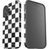Checkered Marble iPhone 16 Plus Impact Case