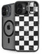 Checkered Marble iPhone 16 Plus Kickstand Case