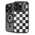 Checkered Marble iPhone 16 Pro Kickstand Case