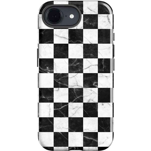 Checkered Marble iPhone 16e Impact Case