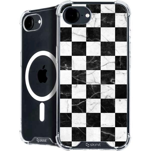 Checkered Marble iPhone 16e MagSafe Case