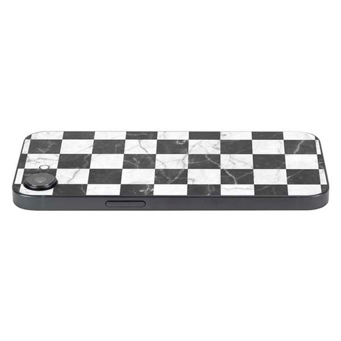 Checkered Marble iPhone 16e Skin