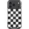 Checkered Marble iPhone 18 Pro Clear Case