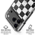 Checkered Marble iPhone 18 Pro Clear Case