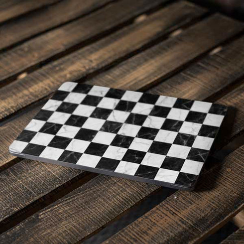 Checkered Marble Apple MacBook Air Skin