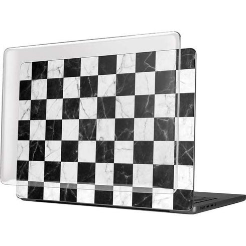 Checkered Marble MacBook Pro 14in (2021-24) Case plus Skin