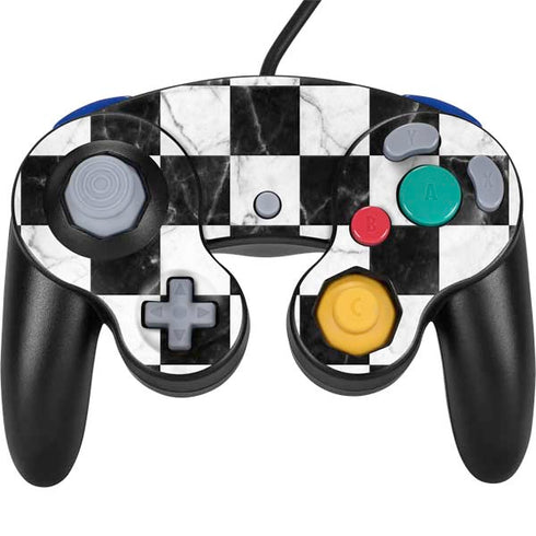 Checkered Marble Nintendo Skins