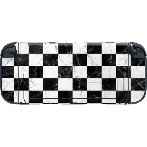 Checkered Marble Nintendo Switch 2 (2025) with Joy-Con Skin