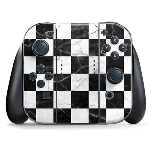 Checkered Marble Nintendo Skins