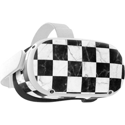 Checkered Marble Oculus Quest 2 Skin