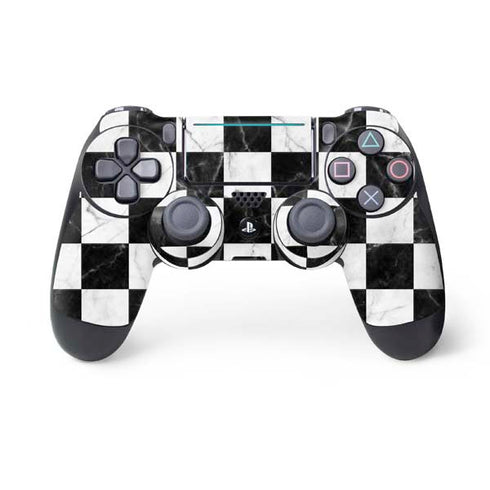 Checkered Marble PlayStation PS4 Skins