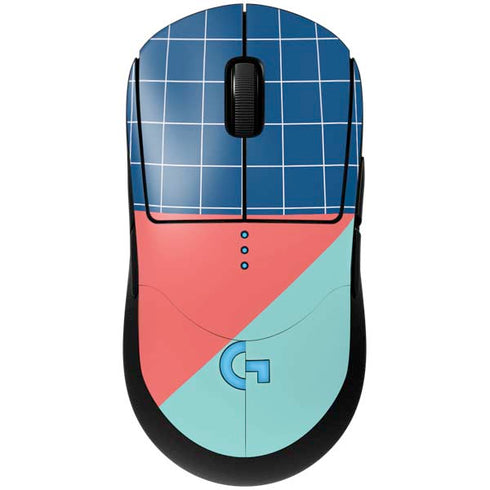 Checkered Split G Pro Wireless Gaming Mouse Skin