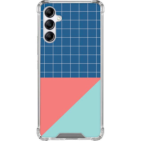 Checkered Split Gabb Phone 4 Clear Case