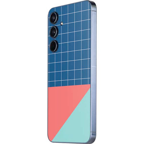 Checkered Split Galaxy A35 5G Skin