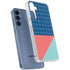 Checkered Split Galaxy A55 5G Clear Case
