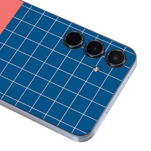 Checkered Split Galaxy A55 5G Skin