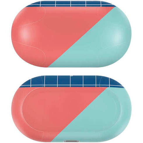 Checkered Split Galaxy Buds Plus Skin