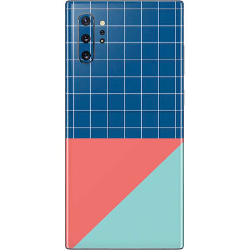 Checkered Split Galaxy Note 10 Plus Skin