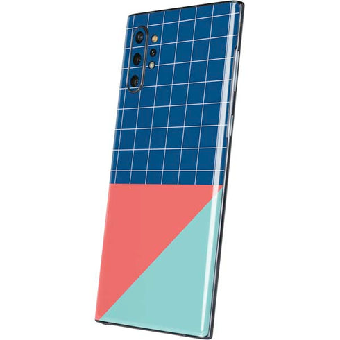 Checkered Split Galaxy Note 10 Plus Skin