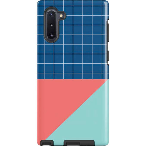 Checkered Split Galaxy Cases