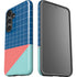 Checkered Split Galaxy S25 Impact Case