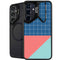 Checkered Split Galaxy S24 Kickstand Case