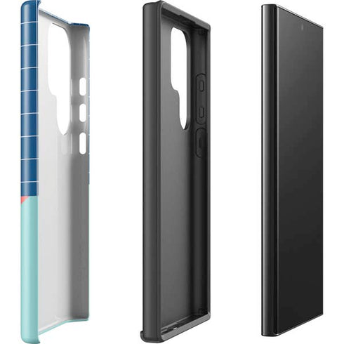 Checkered Split Galaxy S25 Ultra Impact Case