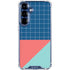Checkered Split Galaxy S25 Clear Case
