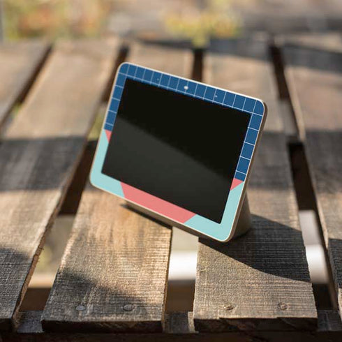 Checkered Split Google Home Hub Skin