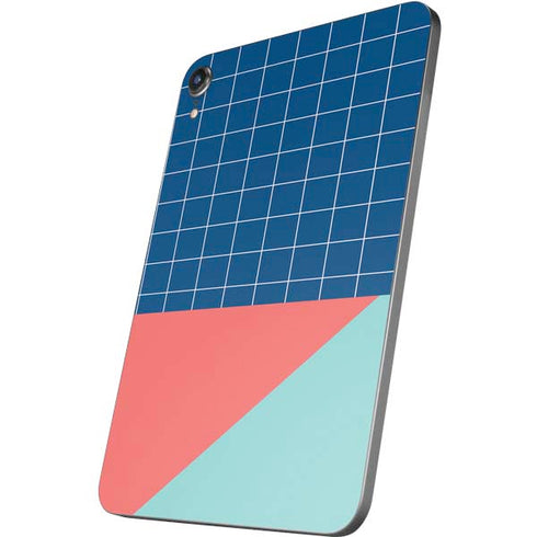 Checkered Split Apple iPad Mini Skin