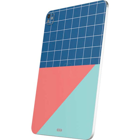 Checkered Split iPad Pro 13in M4 (2024) Skin