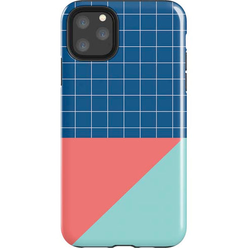 Checkered Split iPhone Cases