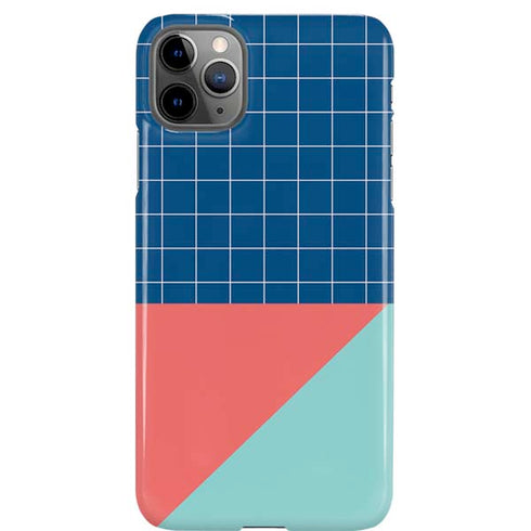 Checkered Split iPhone Cases
