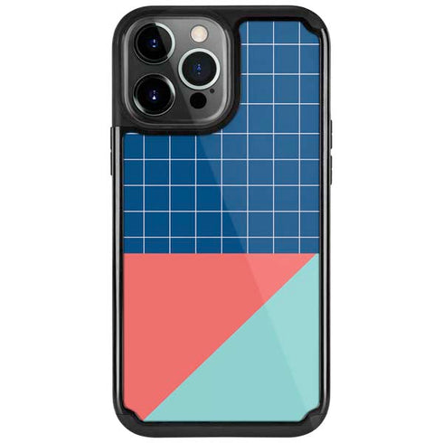 Checkered Split iPhone Cases
