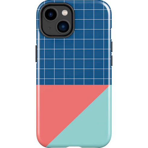 Checkered Split iPhone 15 Impact Case