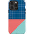 Checkered Split iPhone 15 Pro Impact Case