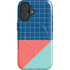 Checkered Split iPhone 16 Plus Magsafe Impact Case