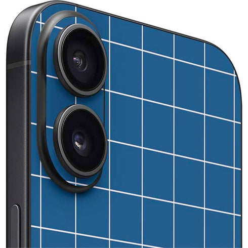 Checkered Split iPhone 16 Plus Skin