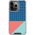 Checkered Split iPhone 16 Pro Clear Case