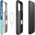 Checkered Split iPhone 16 Pro Magsafe Impact Case