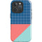 Checkered Split iPhone 16 Pro Max Impact Case