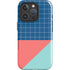 Checkered Split iPhone 16 Pro Max Impact Case