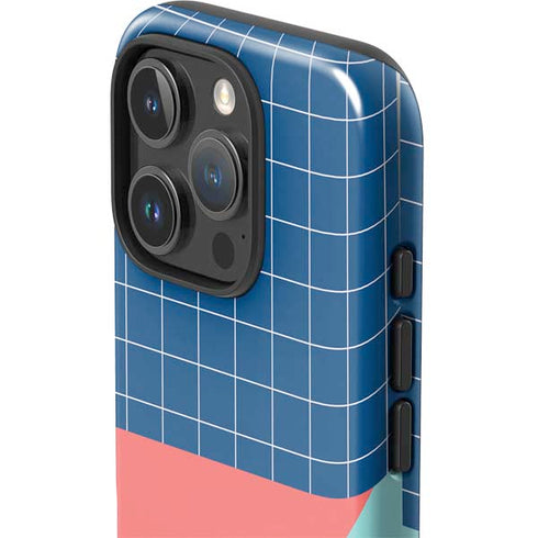 Checkered Split iPhone 16 Pro Max Impact Case