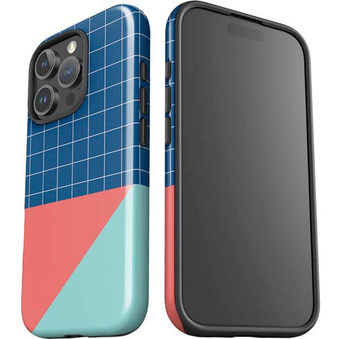 Checkered Split iPhone 16 Pro Max Impact Case