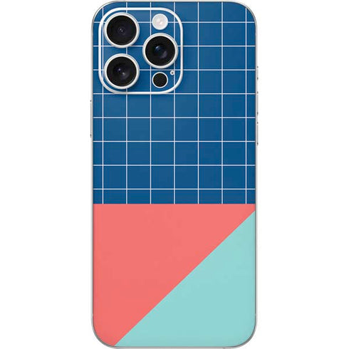 Checkered Split iPhone 16 Pro Max Skin