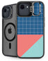 Checkered Split iPhone 16e Kickstand Case
