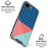 Checkered Split iPhone 16e Clear Case