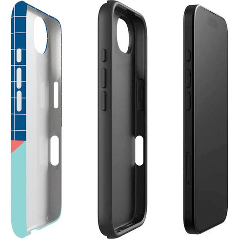 Checkered Split iPhone 16e Impact Case