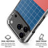 Checkered Split iPhone 18 Pro Clear Case