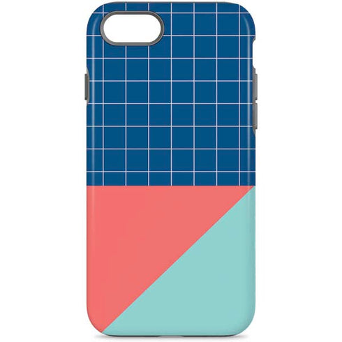 Checkered Split iPhone Cases
